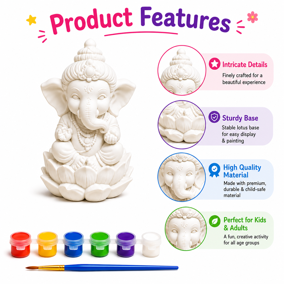 DIY Ganesha Painting Kit