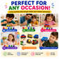 Vehicle Car/Train/Bus Painting Kit for Kids, 6 Figures, 6 Paints & Brush