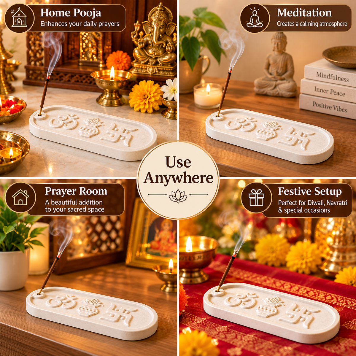 Agarbatti Holder for Pooja