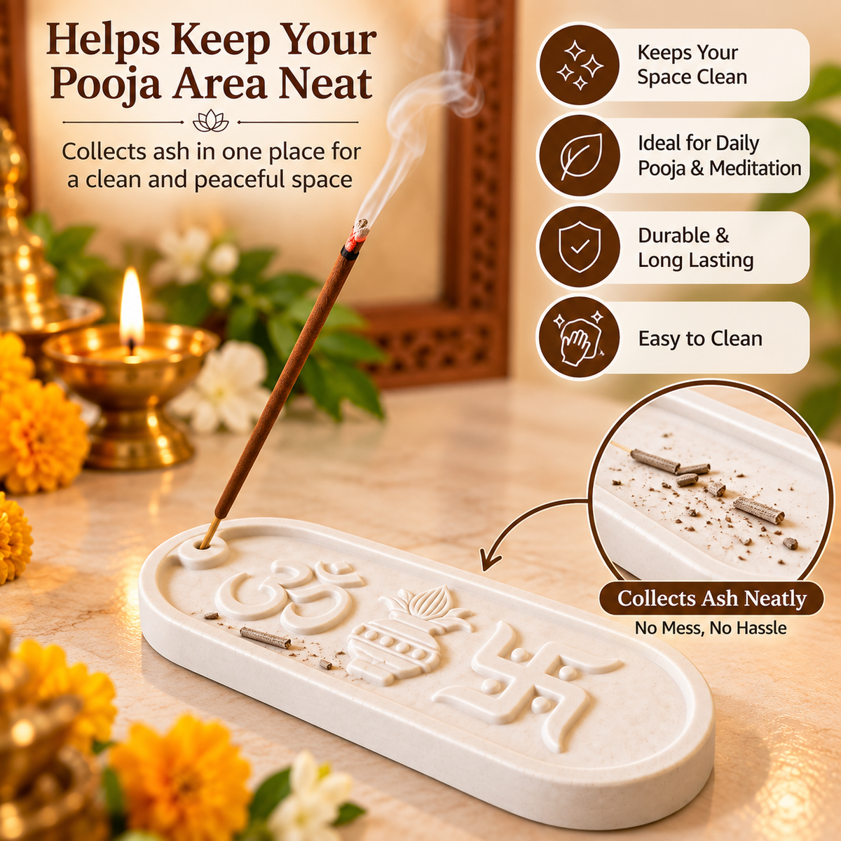 Agarbatti Holder for Pooja